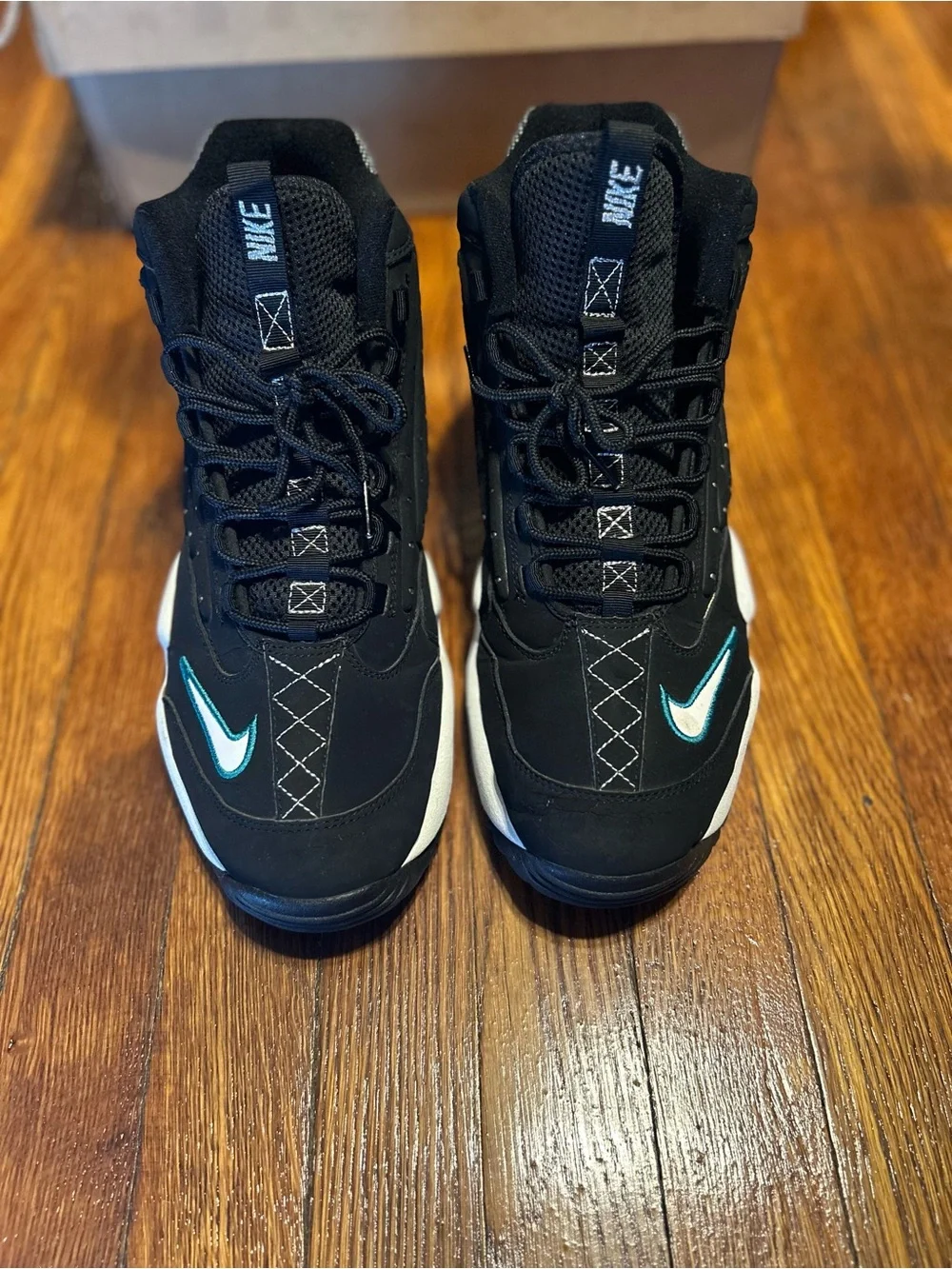 Nike Air Griffey Max II Fresh Water 442171-001 Mens Size 13 Black White Teal